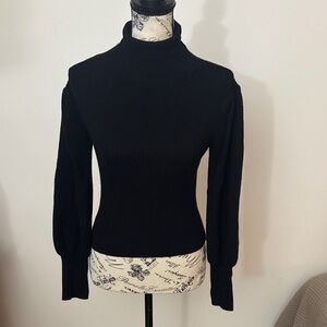 Forever 21 Black Turtleneck Sweater